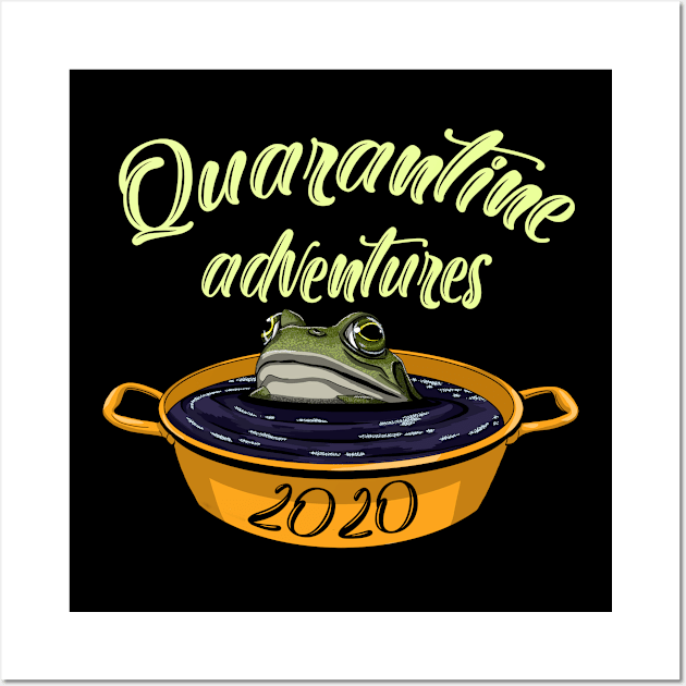 Quarantine adventures 2 Wall Art by BjornCatssen